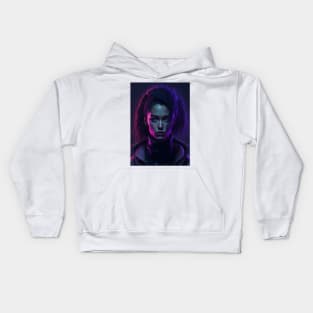 Cyberpunk Valkyrie Kids Hoodie